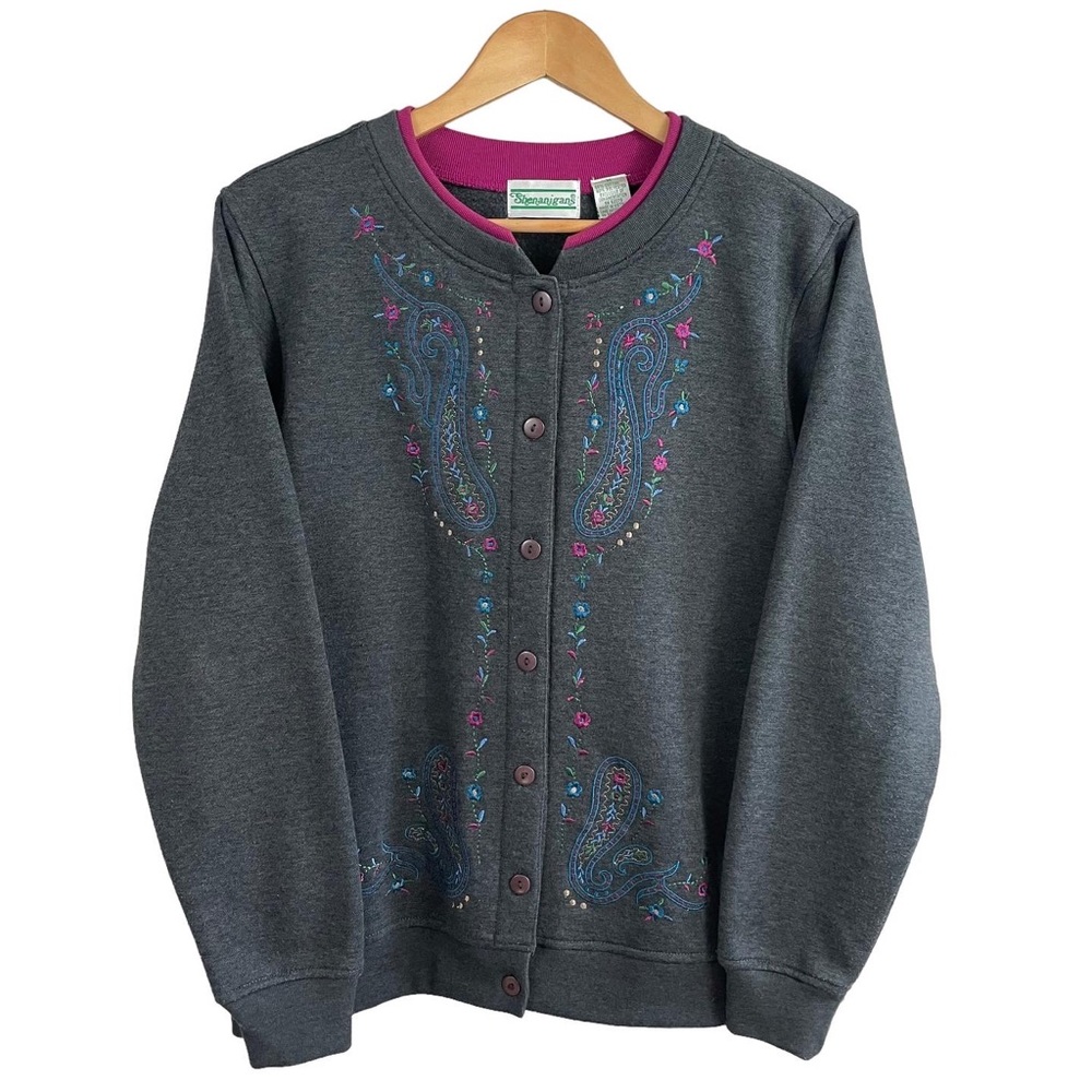 Vintage Shenanigans Embroidered Sweatshirt